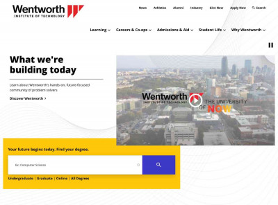 Wentworth: Technology-focused University in Boston, MA ... Wentworth: Technology-focused University in Boston, MA ...