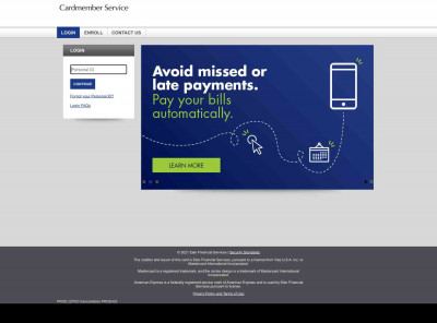 Credit Card Account Access: Log In Credit Card Account Access: Log In