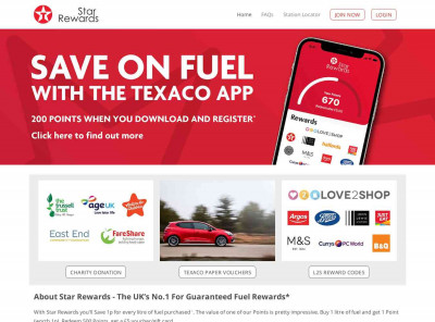 Texaco Star Rewards Texaco Star Rewards