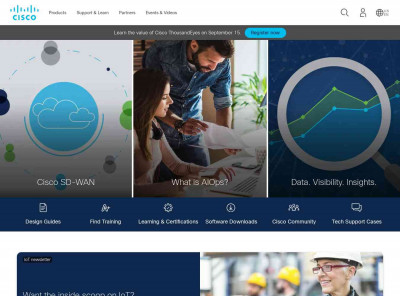 Cisco - Networking, Cloud, and Cybersecurity Solutions Cisco - Networking, Cloud, and Cybersecurity Solutions