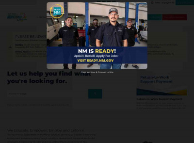 Getting Started with My Workforce Connection - New Mexico ... Getting Started with My Workforce Connection - New Mexico ...