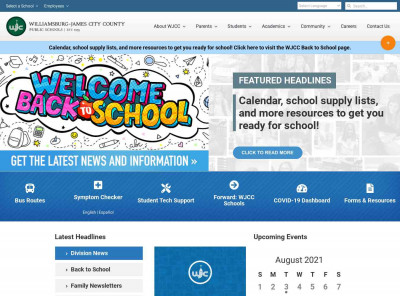 VUE - Williamsburg-James City County Public Schools VUE - Williamsburg-James City County Public Schools