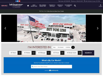 Lease a New Buick or New GMC in Conroe, TX - Wiesner ... Lease a New Buick or New GMC in Conroe, TX - Wiesner ...