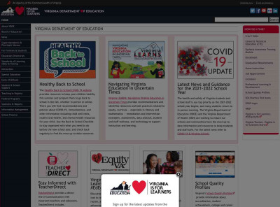 VDOE :: Virginia Department of Education Home VDOE :: Virginia Department of Education Home