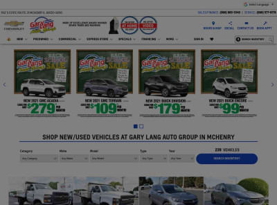 Chevy, Buick, GMC Lease Deals | McHenry, IL | Gary Lang GM Chevy, Buick, GMC Lease Deals | McHenry, IL | Gary Lang GM