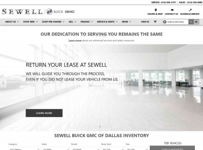 leasing vehicles - Sewell Buick GMC of Dallas leasing vehicles - Sewell Buick GMC of Dallas