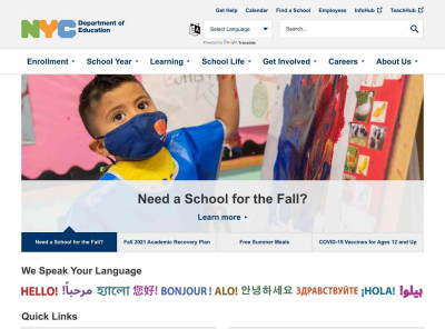 New York City Department of Education New York City Department of Education