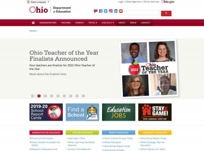 Ohio Department of Education: Home Ohio Department of Education: Home