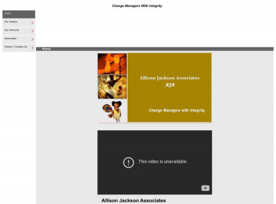 Welcome to Allison Jackson Associates Welcome to Allison Jackson Associates