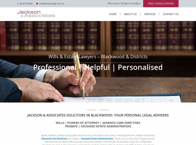 Jackson Associates | Wills & Estate Lawyers – Solicitors ... Jackson Associates | Wills & Estate Lawyers – Solicitors ...