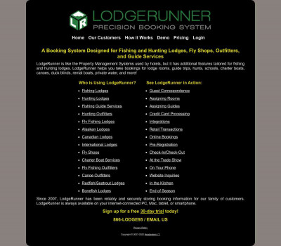 LodgeRunner Log-In LodgeRunner Log-In