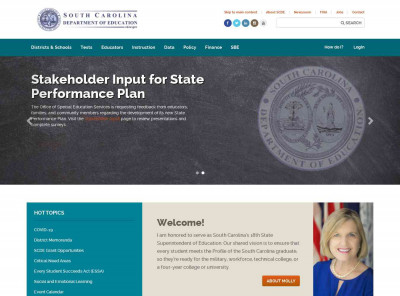 Home - South Carolina Department of Education - 8/20/21 5 ... Home - South Carolina Department of Education - 8/20/21 5 ...