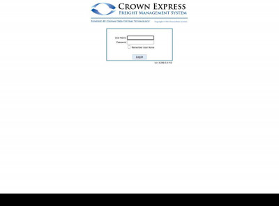 Crown Express (Central) Login Crown Express (Central) Login