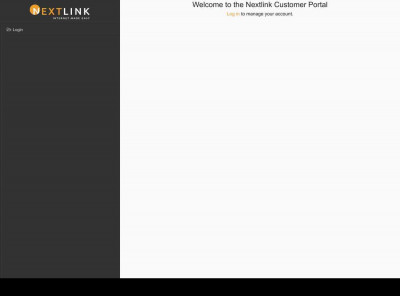Nextlink Internet Customer Portal Nextlink Internet Customer Portal