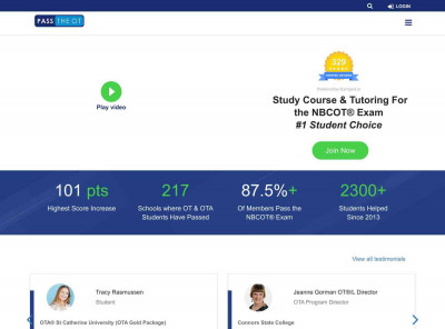 Prep Modules - Login NBCOT® Test - Pass the OT Prep Modules - Login NBCOT® Test - Pass the OT