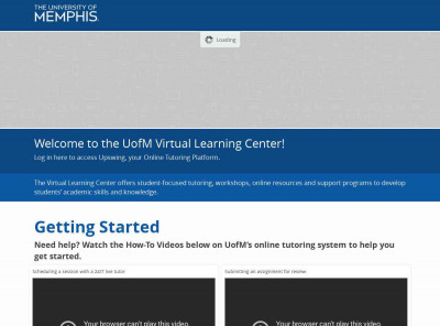 University of Memphis Online Tutoring: Login University of Memphis Online Tutoring: Login