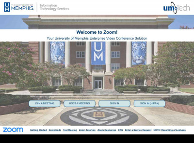Zoom - University of Memphis Zoom - University of Memphis