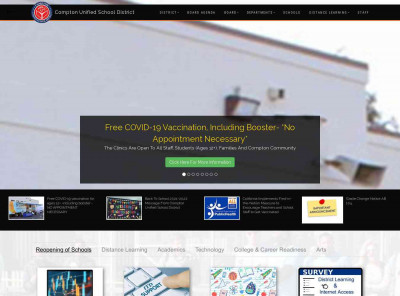Compton Unified School District - Home page Compton Unified School District - Home page