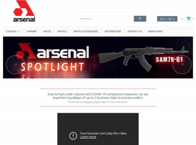 Arsenal, Inc. > Historic Models > SAM7 Series Arsenal, Inc. > Historic Models > SAM7 Series