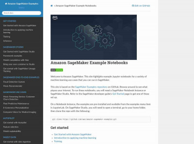 Get started with data ingestion - Amazon SageMaker Examples Get started with data ingestion - Amazon SageMaker Examples