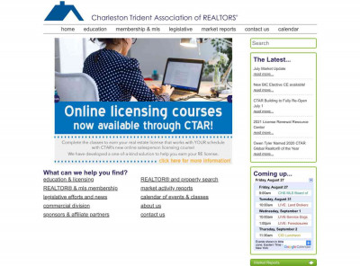 Membership & MLS - Charleston Trident Association of ... Membership & MLS - Charleston Trident Association of ...