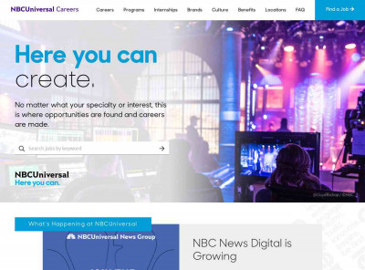 NBCUnicareers: Home NBCUnicareers: Home
