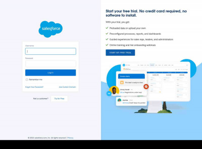 Salesforce: Вход Salesforce: Вход