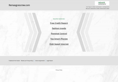 Network Solutions - Remaxgcescrow.com Network Solutions - Remaxgcescrow.com