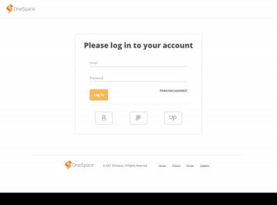OneSpace: Log In OneSpace: Log In