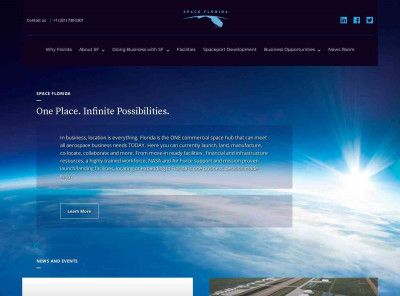 Space Florida – One Place. Infinite Possibilities. Space Florida – One Place. Infinite Possibilities.