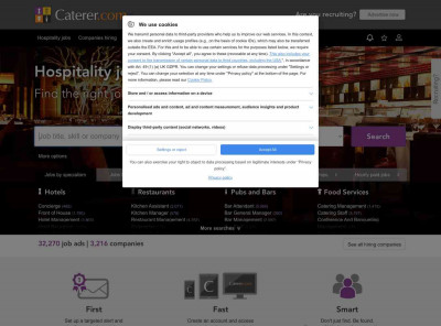 STARWOOD HOTELS Jobs, Vacancies & Careers - Caterer STARWOOD HOTELS Jobs, Vacancies & Careers - Caterer