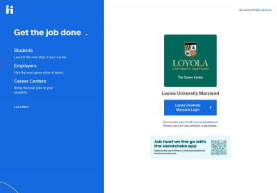 Loyola Handshake Loyola Handshake