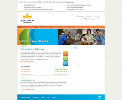 Contact Us - R.J. Reynolds Tobacco Company Contact Us - R.J. Reynolds Tobacco Company
