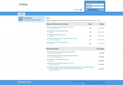 Insurer Registration Information - EI Billing Insurer Registration Information - EI Billing