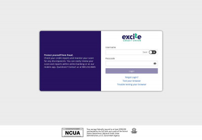 Excite Credit Union | Login Excite Credit Union | Login