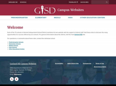 Skyward Family Access - Garland ISD Skyward Family Access - Garland ISD