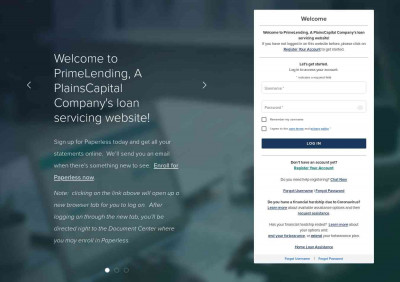 PrimeLending - Login PrimeLending - Login