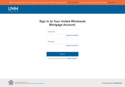 Mortgage Account Login, Sign In | UWM Mortgage Account Login, Sign In | UWM