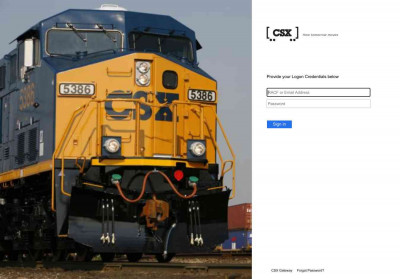 Sign In - CSX Sign In - CSX