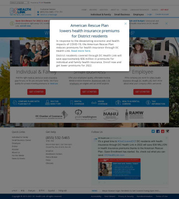 DC Health Link | Welcome to DC's Health Insurance ... DC Health Link | Welcome to DC's Health Insurance ...