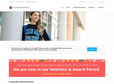 Log In - Stars Scholarship Fund Log In - Stars Scholarship Fund
