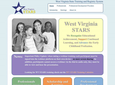 Scholarship | West Virginia State Training and Registry System Scholarship | West Virginia State Training and Registry System