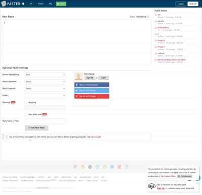Guest User - Pastebin.com Guest User - Pastebin.com