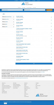 Iron Mountain Human Resources Jobs Iron Mountain Human Resources Jobs