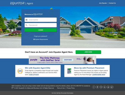 Agent Workstation Login | EQUATOR Agent Workstation Login | EQUATOR
