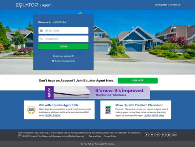 Agent Workstation Login | EQUATOR Agent Workstation Login | EQUATOR