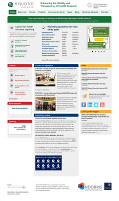 The EQUATOR Network | Enhancing the QUAlity and ... The EQUATOR Network | Enhancing the QUAlity and ...