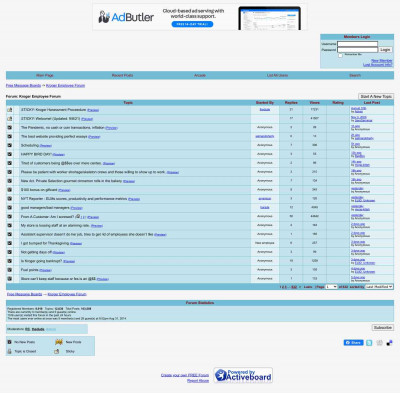 E-Schedule - Kroger Employee Forum E-Schedule - Kroger Employee Forum
