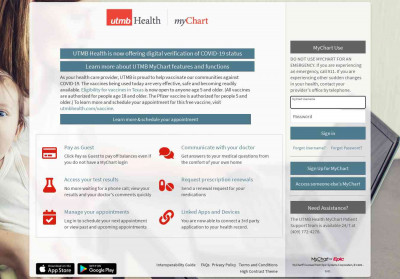MyChart - Login Page - UTMB Health MyChart - Login Page - UTMB Health