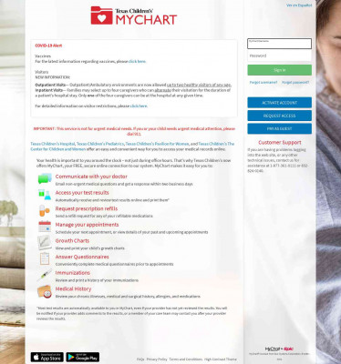 MyChart - Login Page MyChart - Login Page